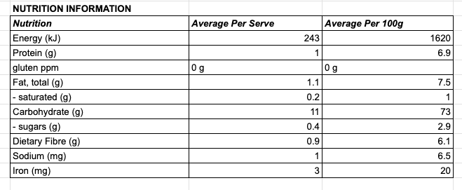 Blueberry Rice Puffs Organic
