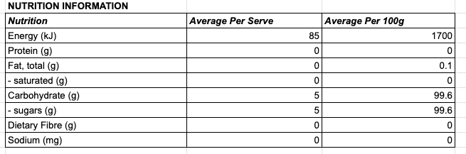 Demerara Brown Sugar Organic