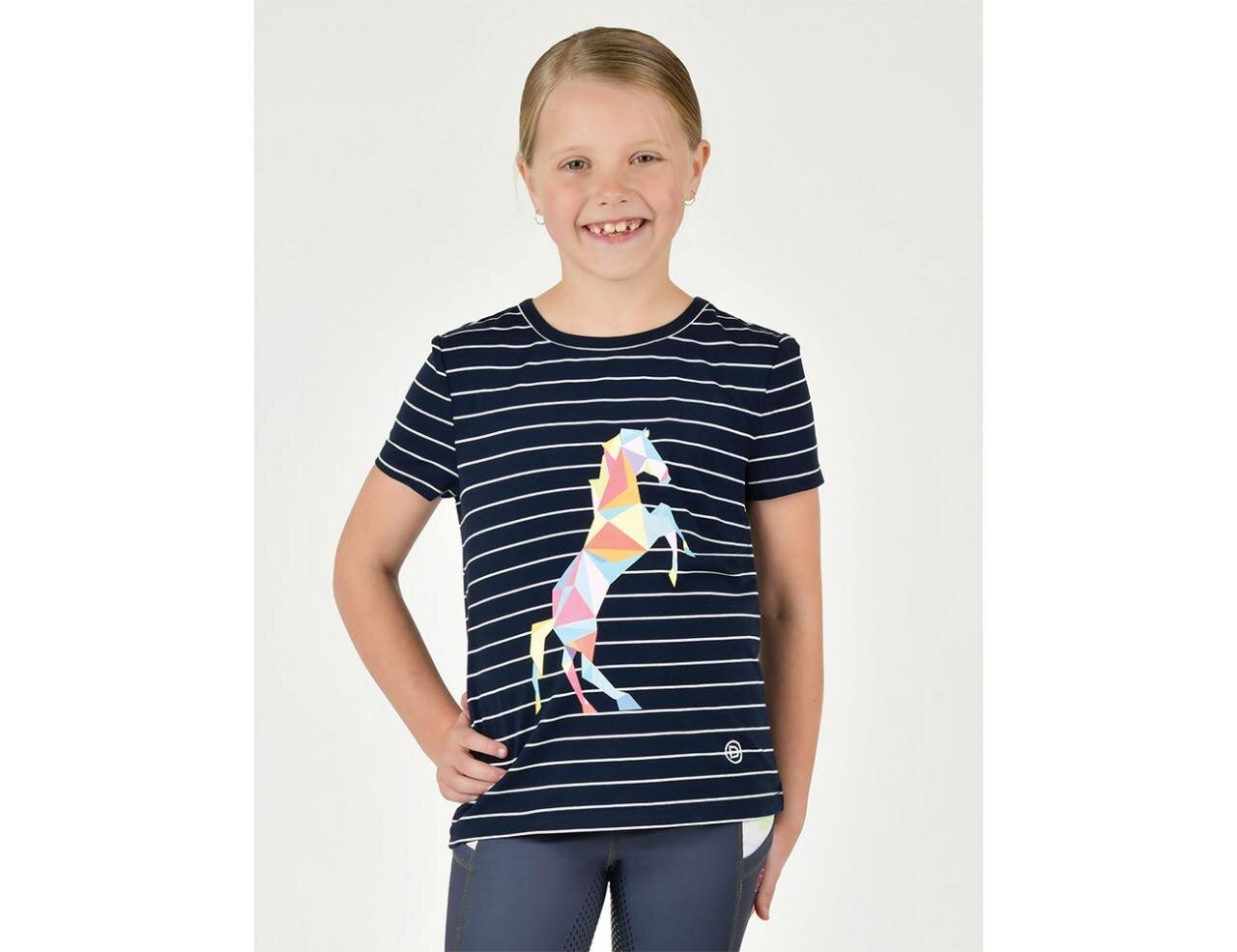 Dublin Frankie Horse T Child Ink - Size 10