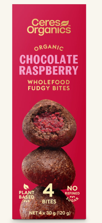 Chocolate Raspberry Fudgy Bite