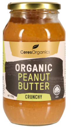 Organic Peanut Butter, Crunchy