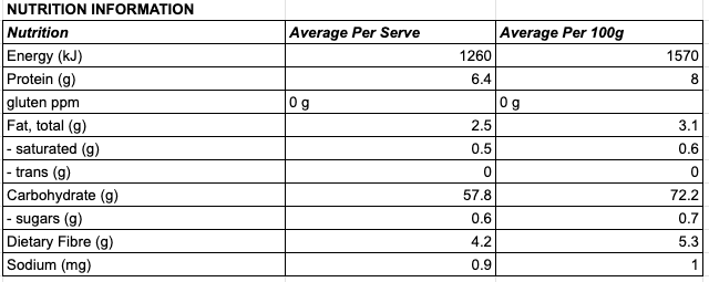 Organic Sorghum Spaghetti