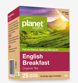 Planet Tea English Breakfast Bags