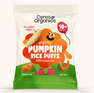 Pumpkin Rice Puff Organic