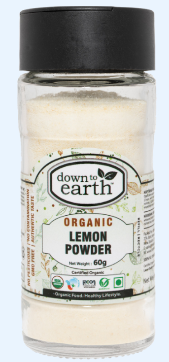 DTE Organic Lemon Powder 60g