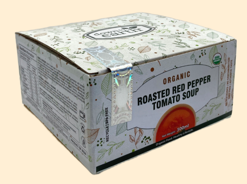 DTE Organic Roasted Red Pepper Tomato Soup 300ml