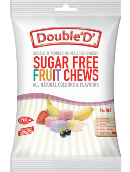 DD SF  Fruit Chews 70g