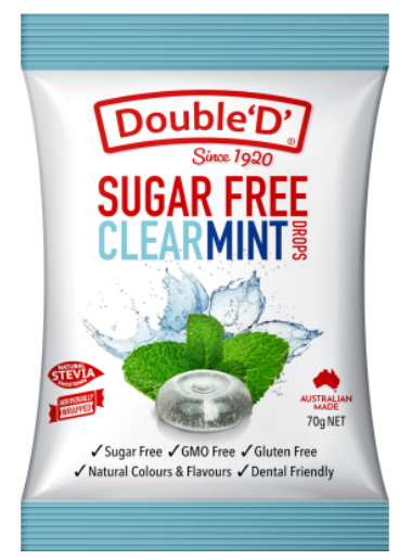 DD SF Clear Mints 70g