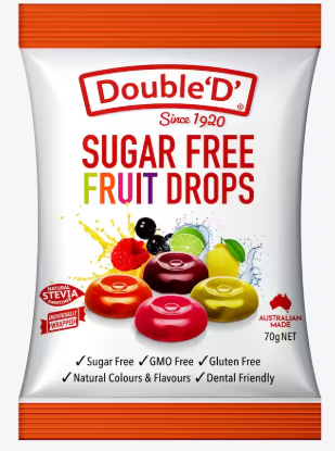 DD SF Fruit Drops 70g