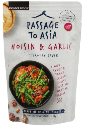 Passage Hoisin & Garlic Stirfry Sauce 200G