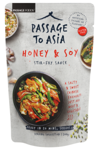 Passage Honey Soy Chicken Stirfry Sauce 200G