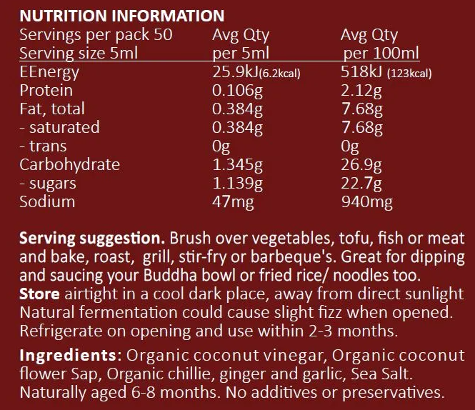 Kokonati Organic Coconut Teriyaki Amino Sauce 250ml