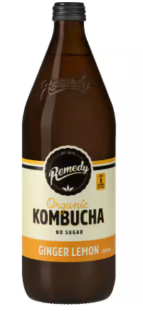 Kombucha Ginger Lemon