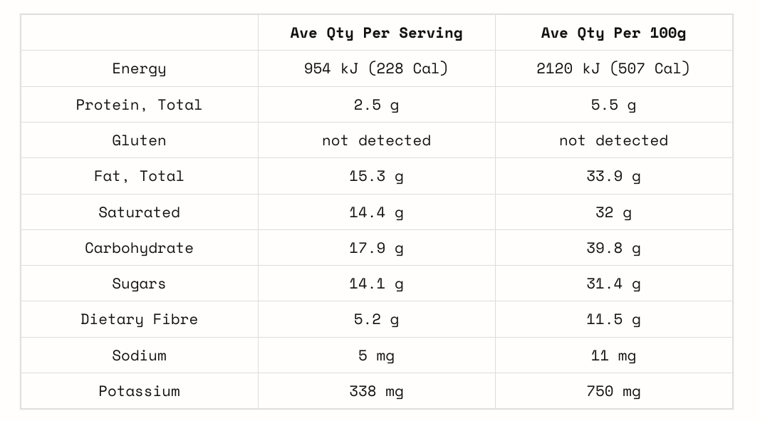 BD Snack Bar - Lamington 45gm