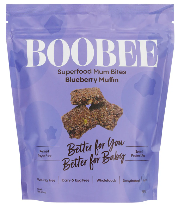 Boobee Blueberry Muffin Mum Bites 250gm