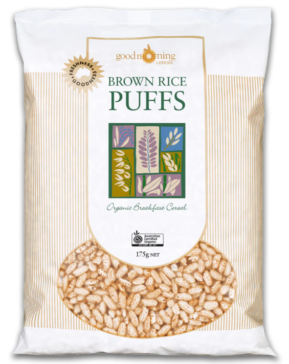 Organic Brown Rice Puff 175g