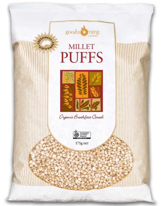 Organic Millet Puffs 175g