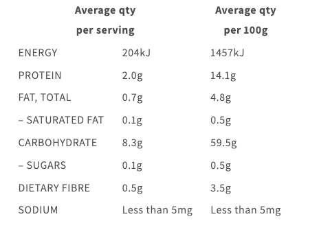 Organic Millet Puffs 175g