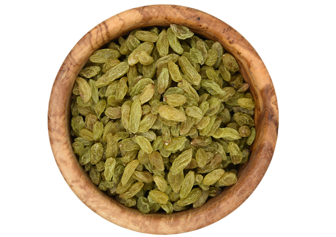 Earthy Green Raisins