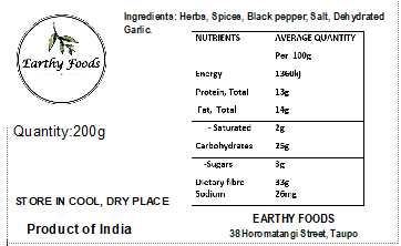 Earthy Curry Powder Hot 250g