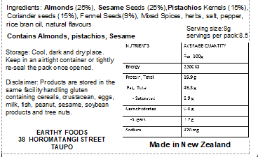 Earthy Aromatic Dukkah 100g