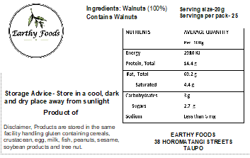 Earthy Walnut Pieces 500g