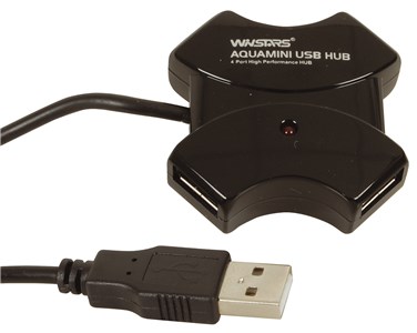HUB USB2.0 4PORT UNPWRD BLK - 1/2 Price