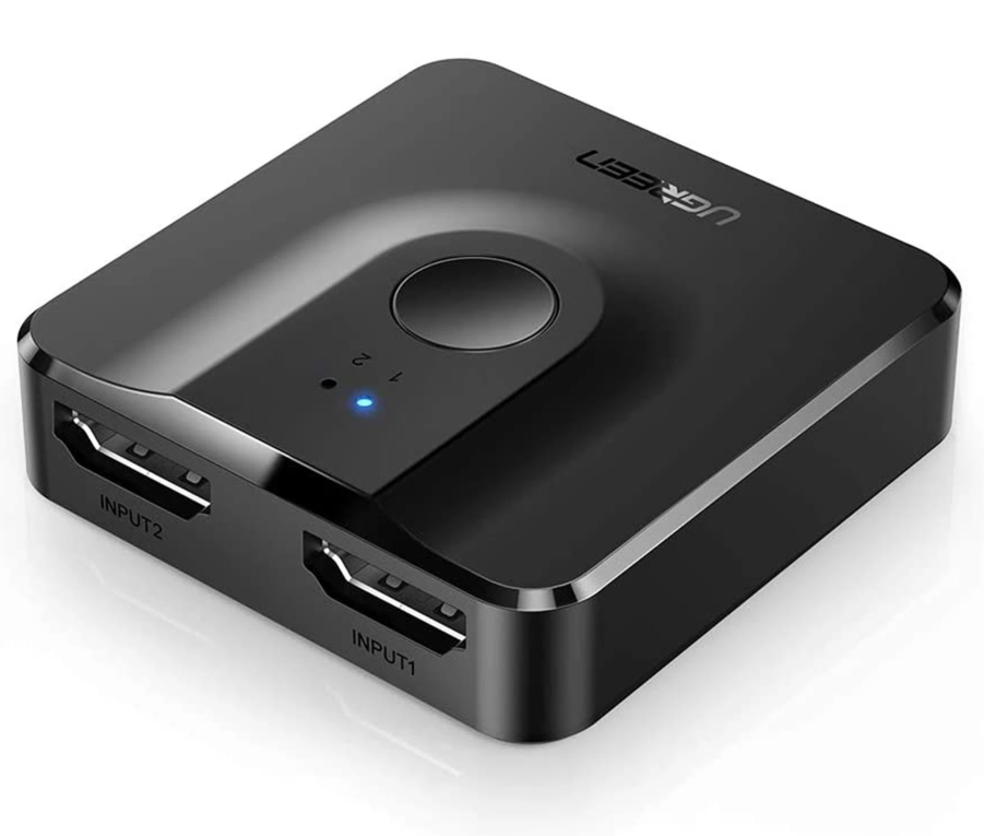 UGREEN 2-Port HDMI Switch 4K60Hz Bi-Directional