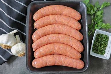 Beef, garlic & herb Sausages $25.99/kg