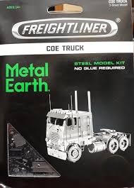 Metal Earth Freightliner COE Truck