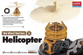 Academy Da Vinci Series number 10 - Helicopter - snap kits
