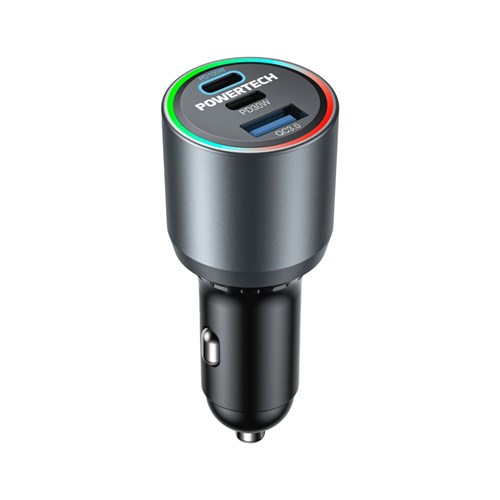 CNVTR 12VDC CIG PLG+3XUSB A+2XC 100W