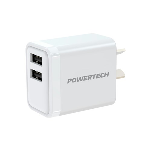 MAINS ADPT 5V 2XUSB-A SKT 2.4A 12W
