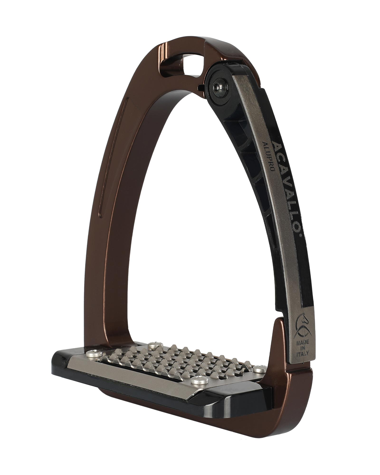 Acavallo Arena Aluminium Stirrup - Brown