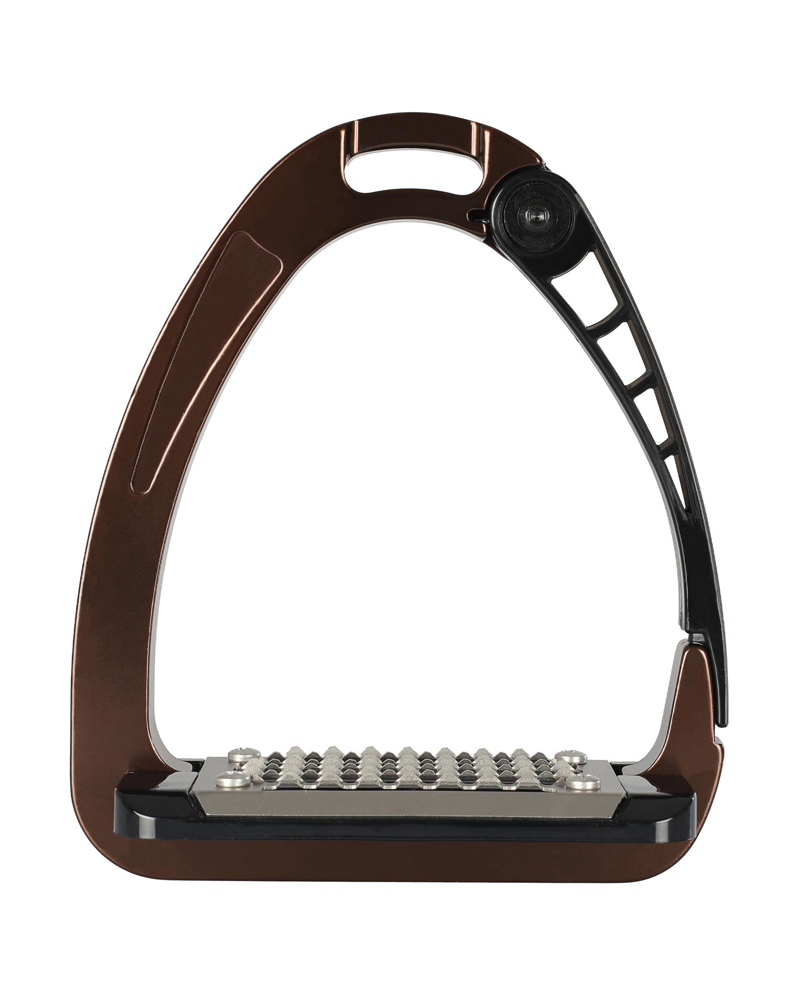 Acavallo Arena Aluminium Stirrup - Brown