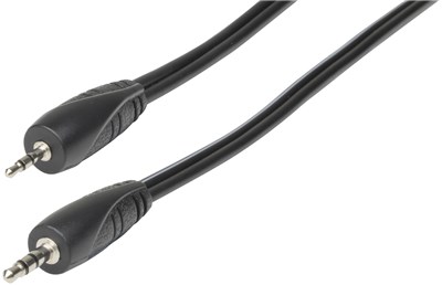 LEAD AUDIO 2.5MM STER PLG-3.5MM PLG 1.5M