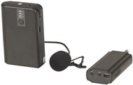 MIC W/LESS UHF LAPEL KIT RECH