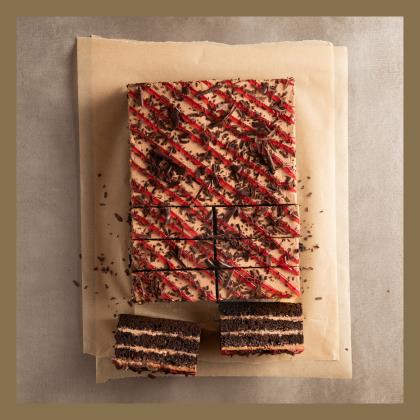 Choco raspberry cake