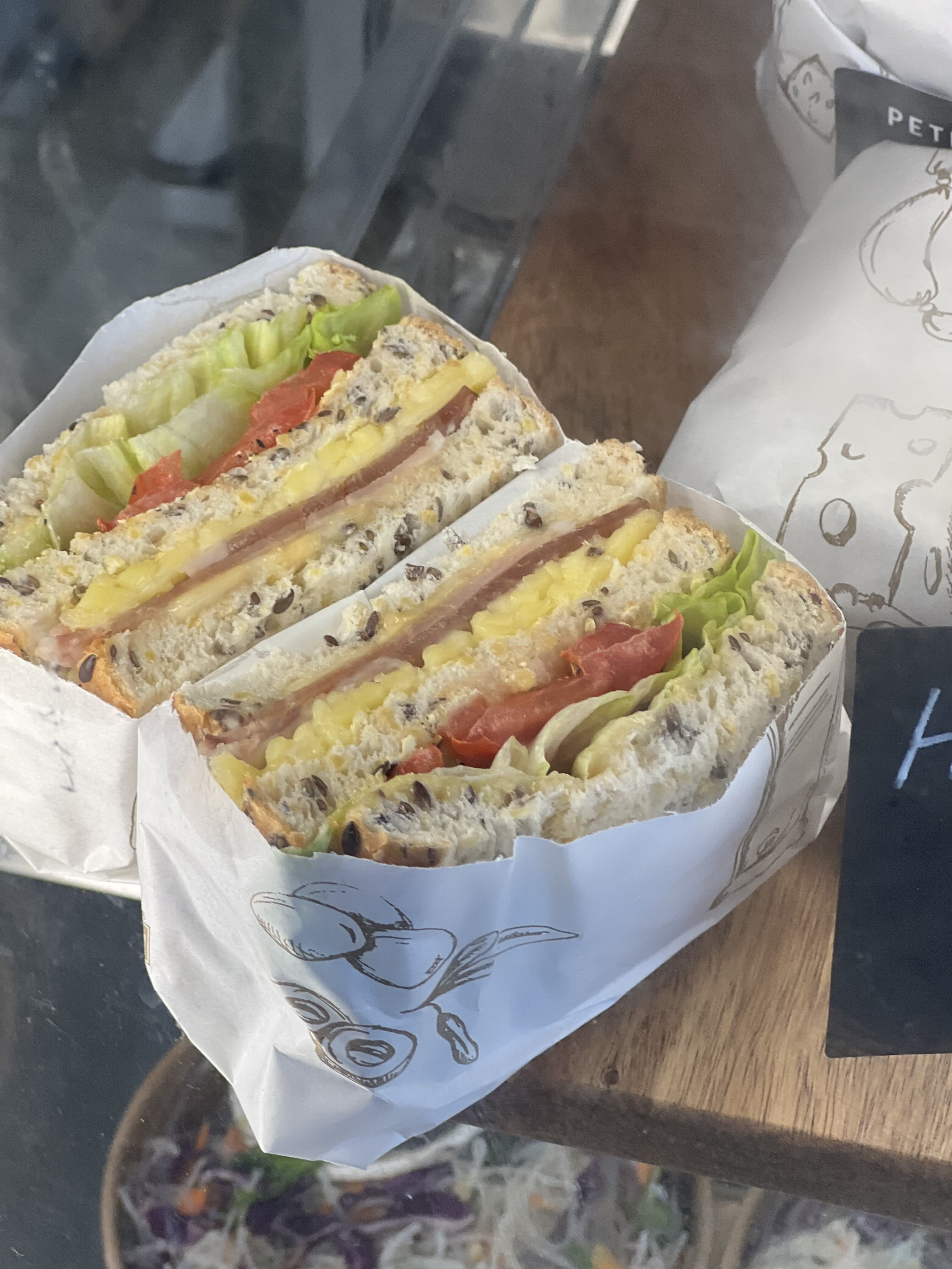 Corned Beef Club Sandwhich