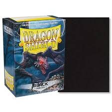 Dragon Shield Sleeves-  Black Matt