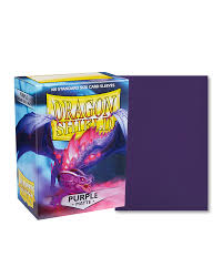 Dragon Shield Sleeves- Purple 100 Matt