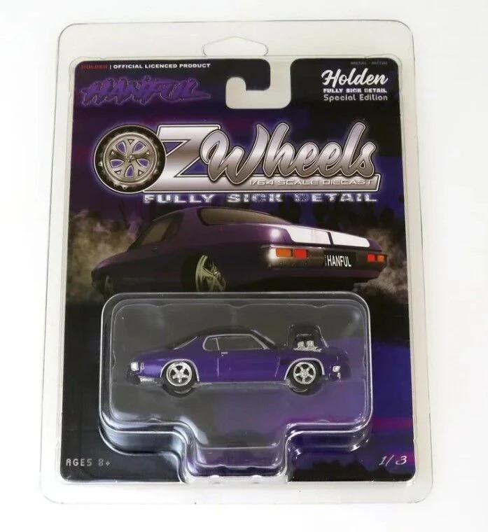 OZ Wheels 1/64 Holden 'Hanful' Monaro Fully Sick Detail