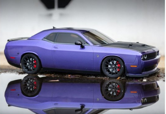 Kyosho 1/10 4WD FAZER Mk2 FZ02L Series readyset DODGE Challenger SRT Hellcat Plum Crazy Purple
