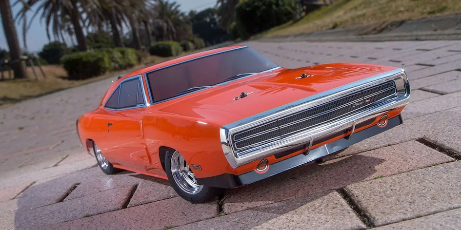 Kyosho 1/10 4WD FAZER Mk2 FZ02L Series Readyset Dodge Charger 1970 Hemi Orange
