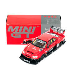 Mini GT 1:64 Nissan LB-ER34 Super Silhouette Skyline Red/Black