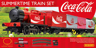Hornby OO Summertime Coca-Cola Train Set R1276