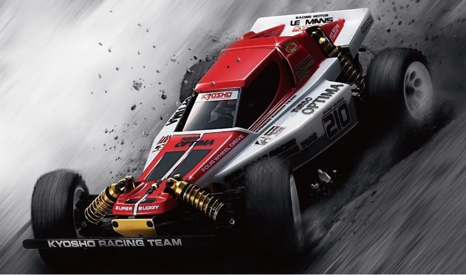 Kyosho 1/10 Turbo Optima EP Kit 4WD Racing Buggy Car