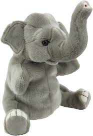 Antic Wildlife Series Hand Puppet Elephant
