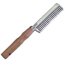 Roma Wood Handle Pulling Comb