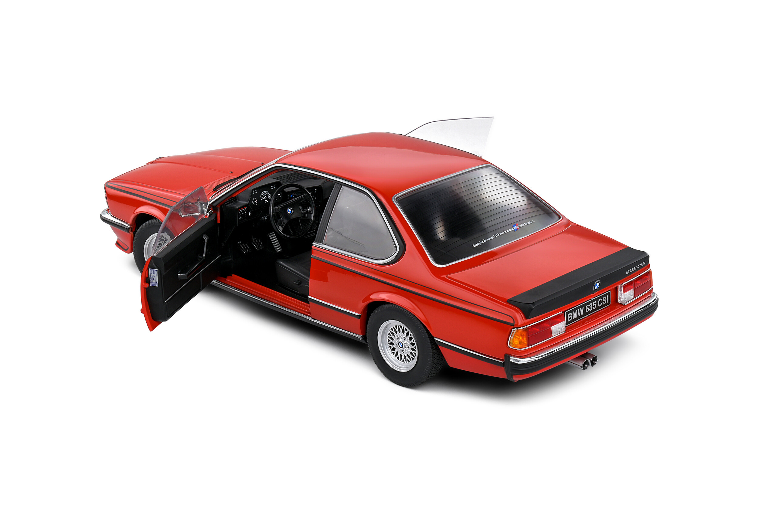 Solido 1:18 1984 BMW 635 CSI (E24) Henna Red